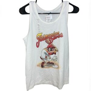 NEW 1999 Vintage Tasmanian Devil Taz Warner Bros. Looney Tunes Tank Top Size S